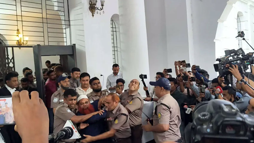 রায়ের পর আসামিদের হট্টগোল, ‘জয় বাংলা’ স্লোগান