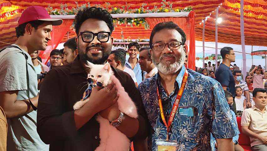 বাকৃবিতে প্রথম বারের মতো ‘ক্যাট শো’ অনুষ্ঠিত 