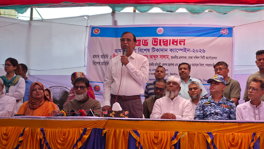 আমরা প্রতিটি শিশুকে টিকার আওতায় আনতে বদ্ধপরিকর