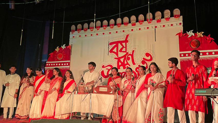 বর্ণাঢ্য আয়োজনে অনুষ্ঠিত ঢাবি সাংস্কৃতিক সংসদের বর্ষবরণ উৎসব