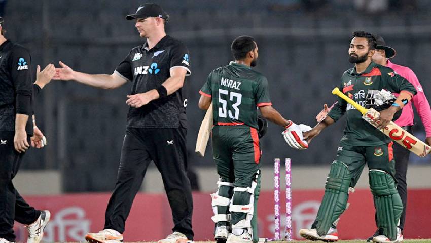 সিরিজ জয়ের অপেক্ষায় বাংলাদেশ-নিউজিল্যান্ড