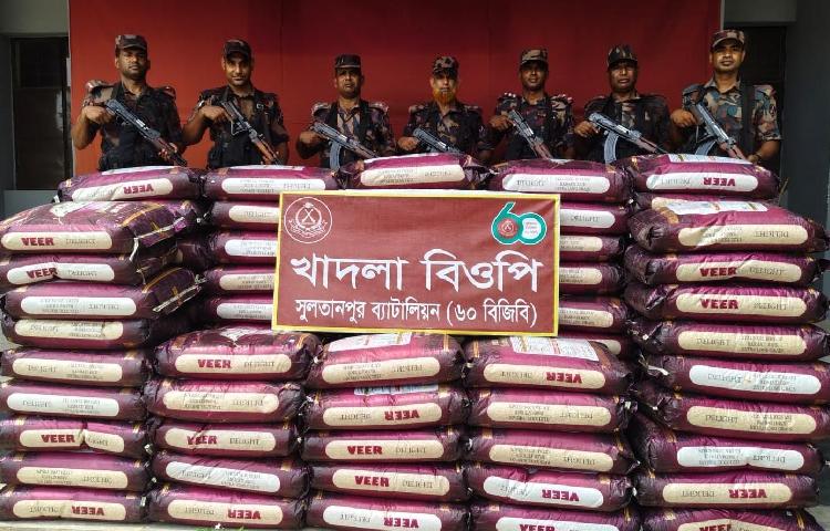 বিজিবির অভিযানে প্রায় ৮৪ লাখ টাকার অবৈধ মালামাল জব্দ