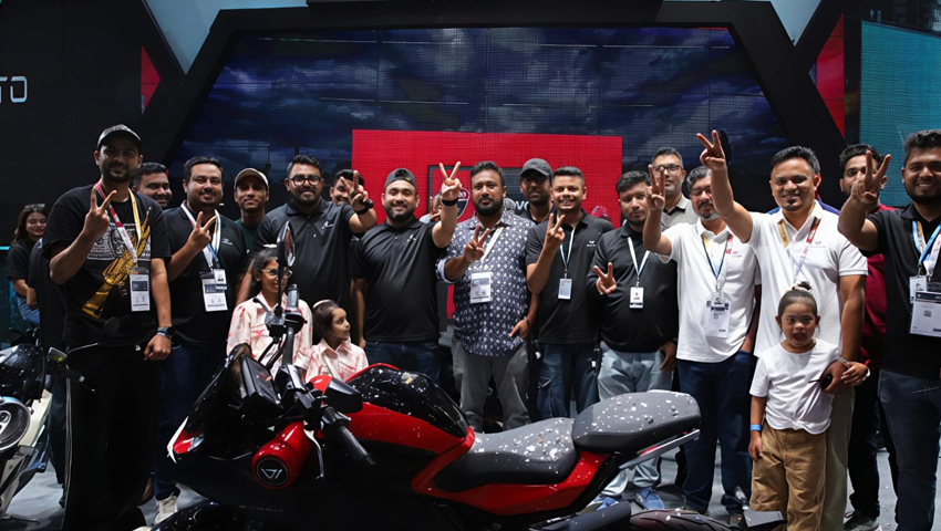 দেশের বাজারে যাত্রা শুরু করল ইলেকট্রিক মোটরবাইক ‘ভি মটো’