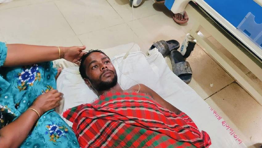 সিংড়ায় চাল-পানি খেয়ে অসুস্থ ৮ ধানকাটা শ্রমিক