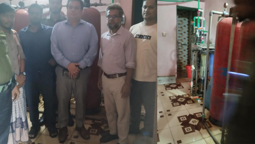 বিএসটিআই অনুমোদন ছাড়া পানি উৎপাদন করায় বন্ধ প্রতিষ্ঠান