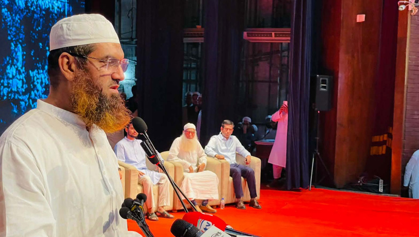 শাপলার শহিদদের রাষ্ট্রীয় স্বীকৃতি ও সম্মাননা দেওয়া হোক : মামুনুল হক