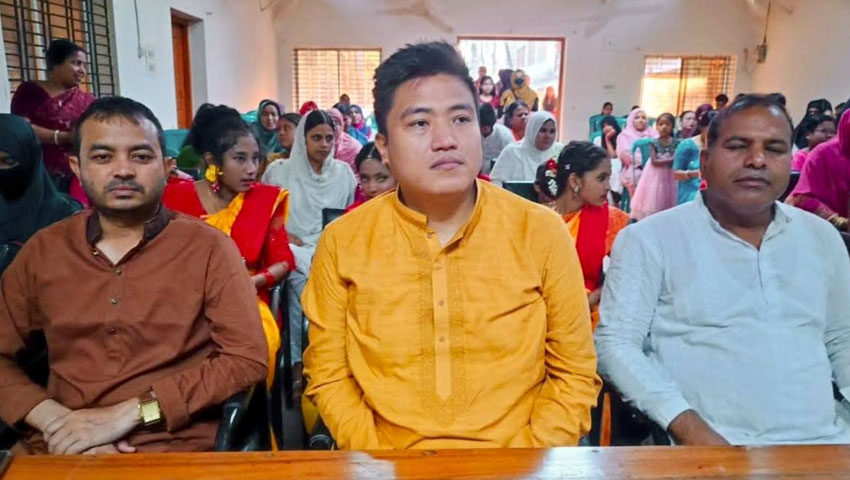 হাকিমপুরে রবীন্দ্রনাথ ঠাকুরের ১৬৫ তম জন্মবার্ষিকী উদযাপন