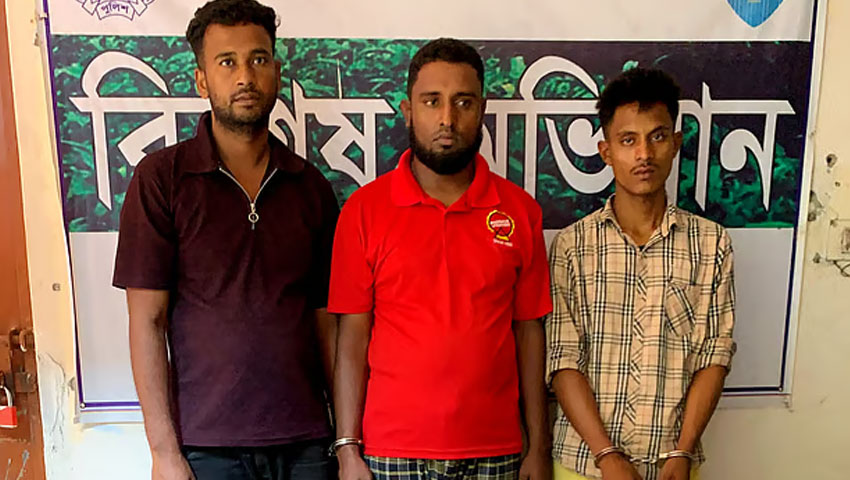 ডিবি পরিচয়ে জিরা লুট, গ্রেফতার ৩