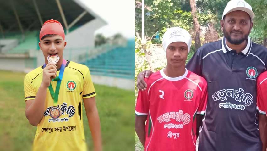 ‘নতুন কুঁড়ির’ পুলে ঝড় তুললেন সাঁতারু রাকিব-রিয়াজ  