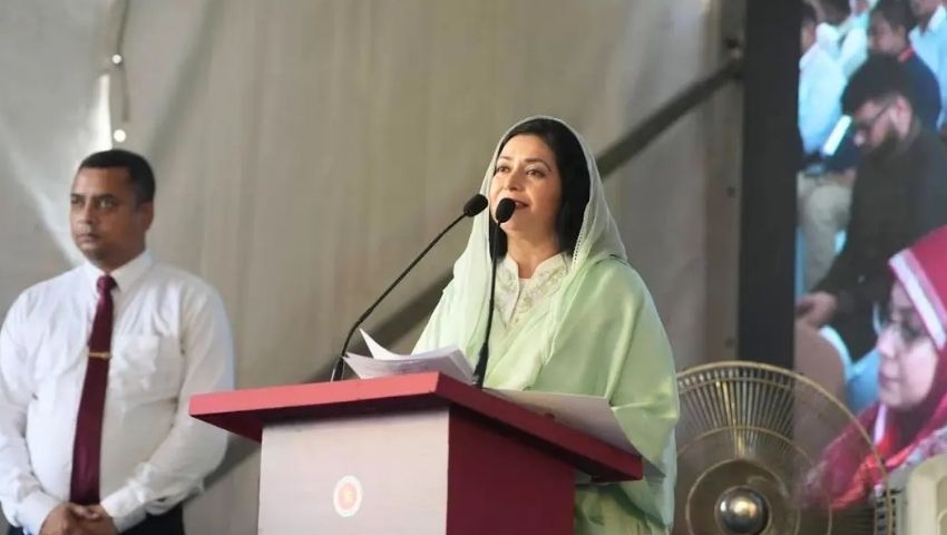 প্রতিবন্ধীদের বিনা ভাড়ায় যাতায়াতের বিধান করা হবে : জুবাইদা রহমান