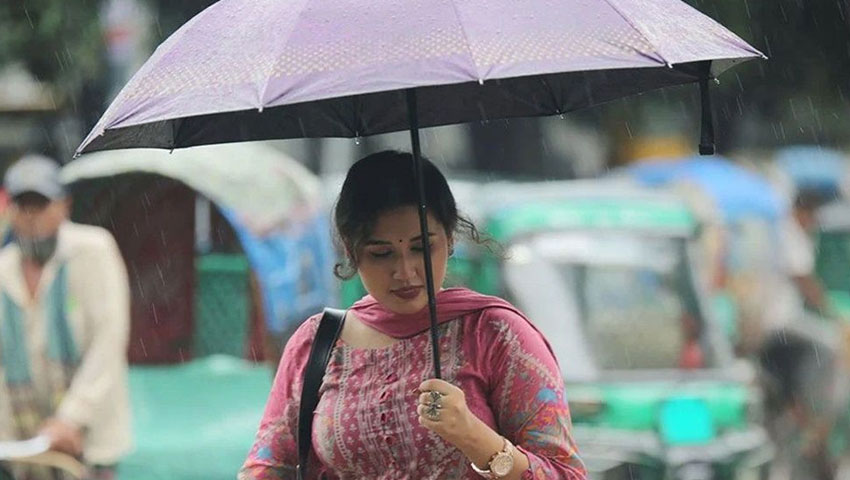 দেশের বিভিন্ন অঞ্চলে টানা বৃষ্টির সম্ভাবনা