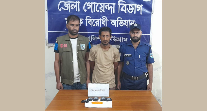ডিবি পুলিশের অভিযানে কয়েক লাখ টাকার ইয়াবা উদ্ধার