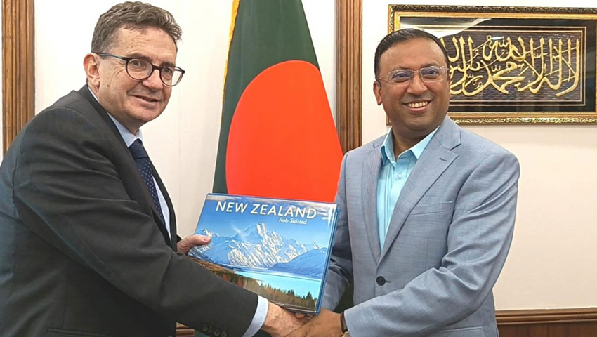 প্রধানমন্ত্রীর পররাষ্ট্র উপদেষ্টার সঙ্গে নিউজিল্যান্ড হাইকমিশনারের সৌজন্য সাক্ষাৎ