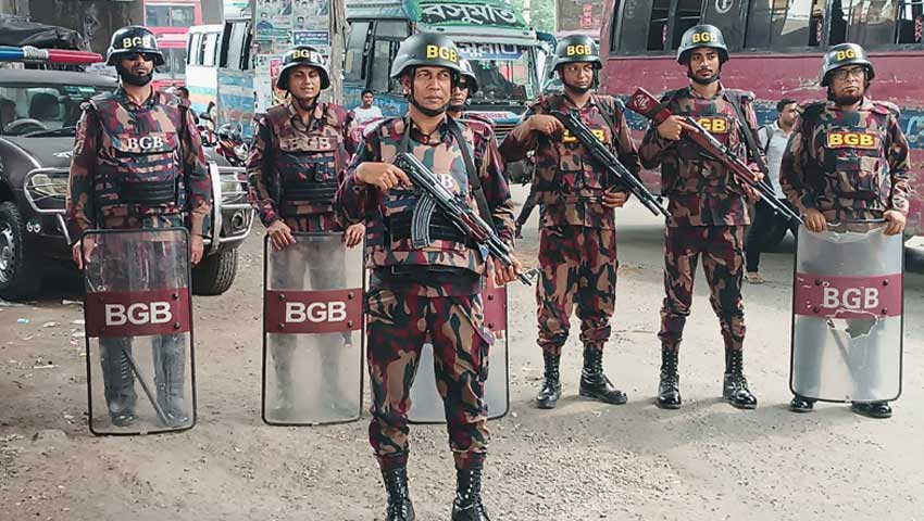 ঈদ ঘিরে নিরাপত্তা জোরদার, বিজিবি মোতায়েন