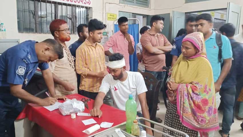 সেলসম্যানকে ছুরিকাঘাতে টাকা ছিনতাই, ভুক্তভোগীকেই পুলিশের সন্দেহ 