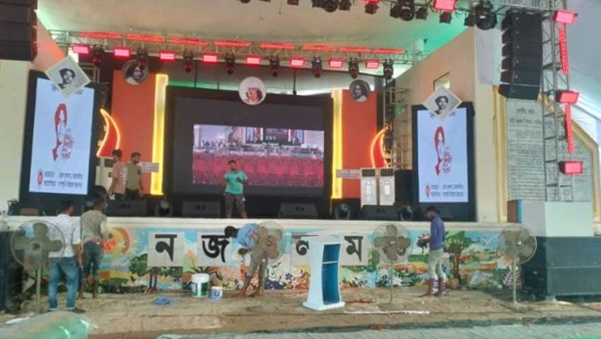 ত্রিশালে আসছেন প্রধানমন্ত্রী, নিশ্ছিদ্র নিরাপত্তা বলয়ে উৎসবের আমেজ