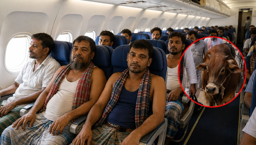 কোরবানির গরু কাটতে বিমানে ঢাকায় আসবেন কসাইরা