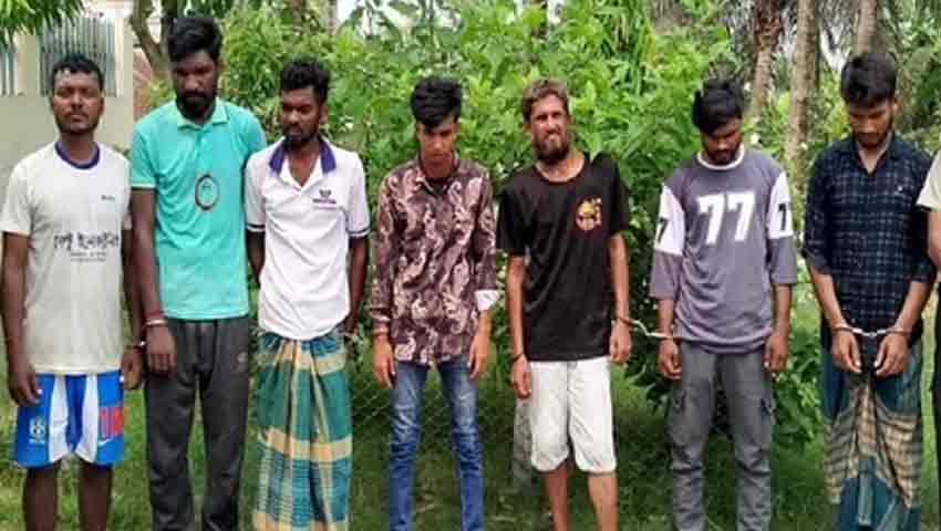 আদমদীঘিতে ৭ মাদক কারবারির জেল-জরিমানা