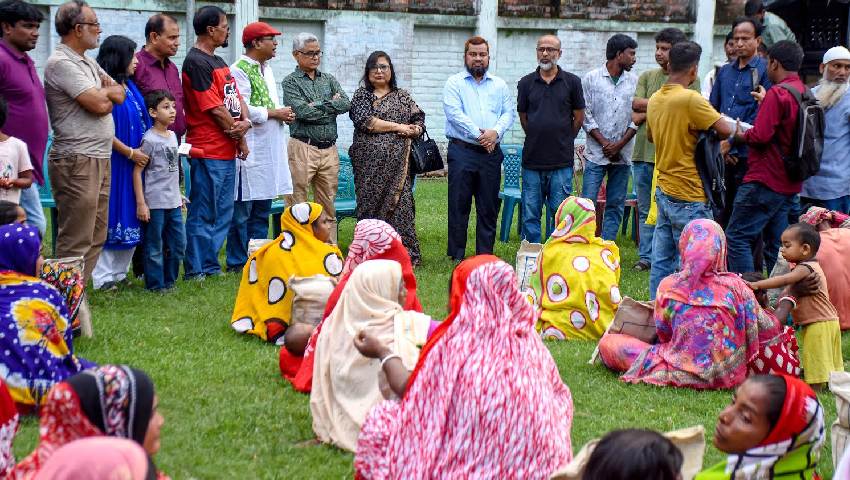 হরিজনপল্লীতেও এবার ঈদের আনন্দ 