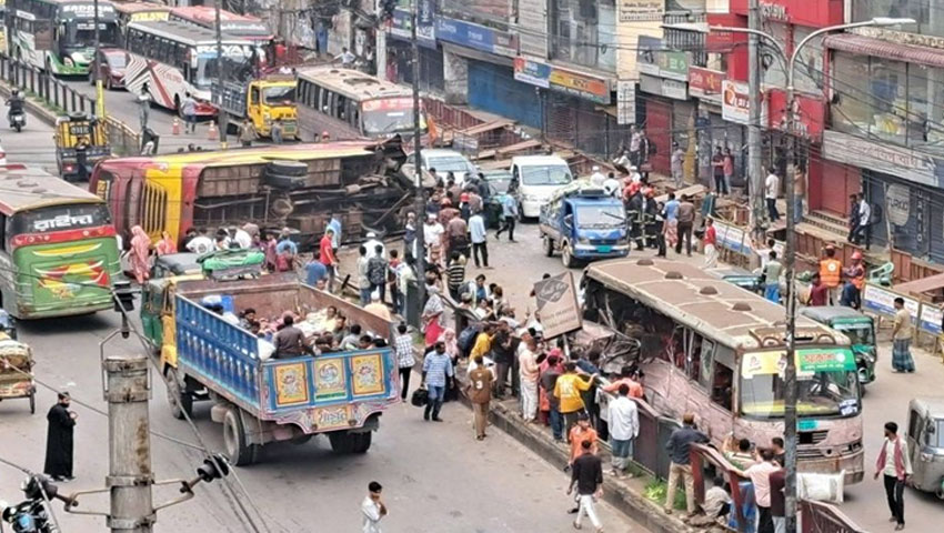 নদ্দায় সড়ক দুর্ঘটনায় নিহত বেড়ে ৪