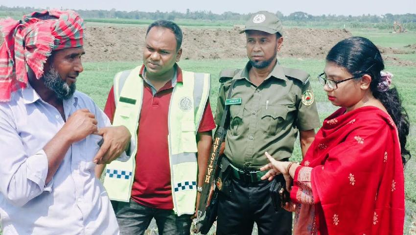 কৃষিজমিতে পুকুর খননের অপরাধে ৫০ হাজার টাকা জরিমানা