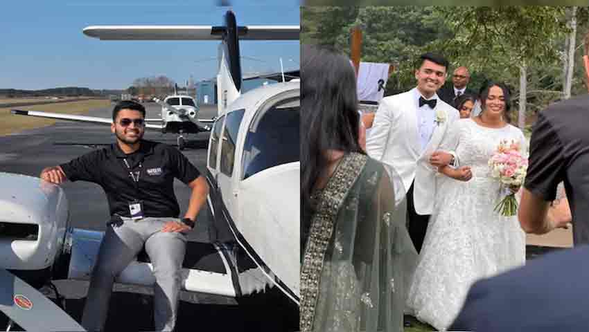 বিয়ের কয়েক ঘণ্টার মধ্যেই হেলিকপ্টার দুর্ঘটনায় প্রাণ হারালেন বর, বেঁচে গেছেন কনে 