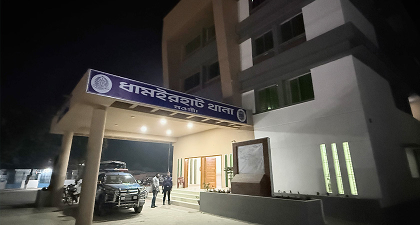ধামইরহাটে সড়ক দুর্ঘটনায় মোটরসাইকেল চালক নিহত