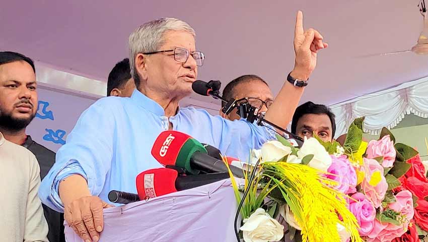 দেশে অস্থিতিশীল পরিস্থিতি সৃষ্টি করার চেষ্টা করা হচ্ছে : মির্জা ফখরুল