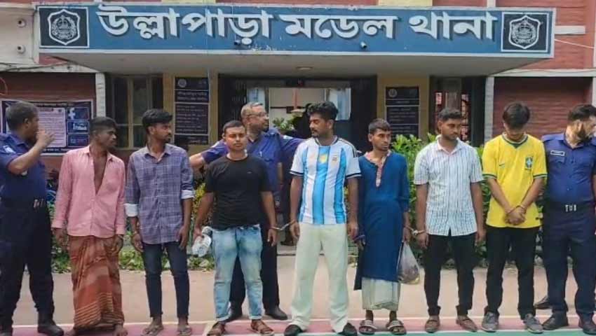 ঝটিকা মিছিলের প্রস্তুতিকালে নিষিদ্ধ ছাত্রলীগের ৫ নেতাকর্মী গ্রেফতার