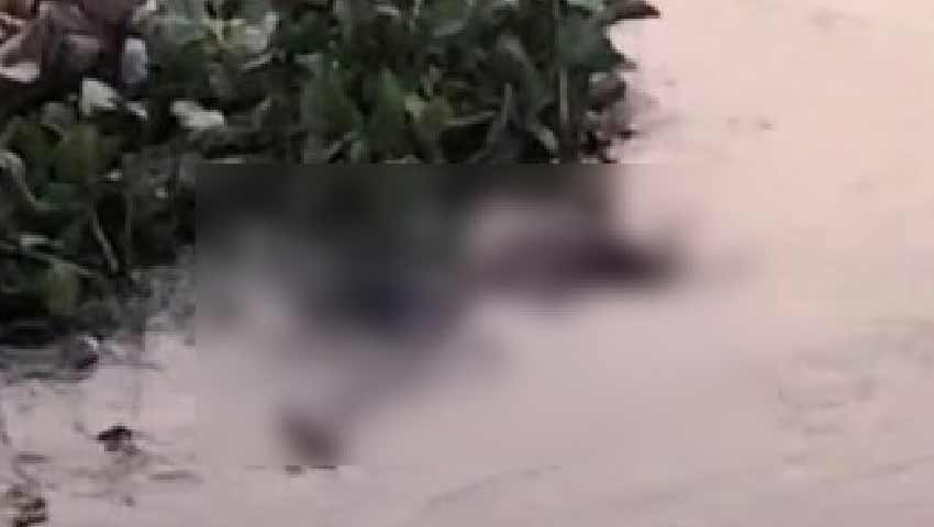 নদীতে ভেসে এলো কলাগাছের সঙ্গে বাঁধা অজ্ঞাত মরদেহ 
