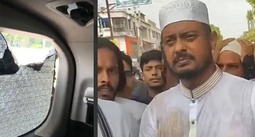 বেনাপোল সীমান্ত থেকে ফেরার পথে নাসীরুদ্দীন পাটওয়ারীর গাড়িতে হামলা