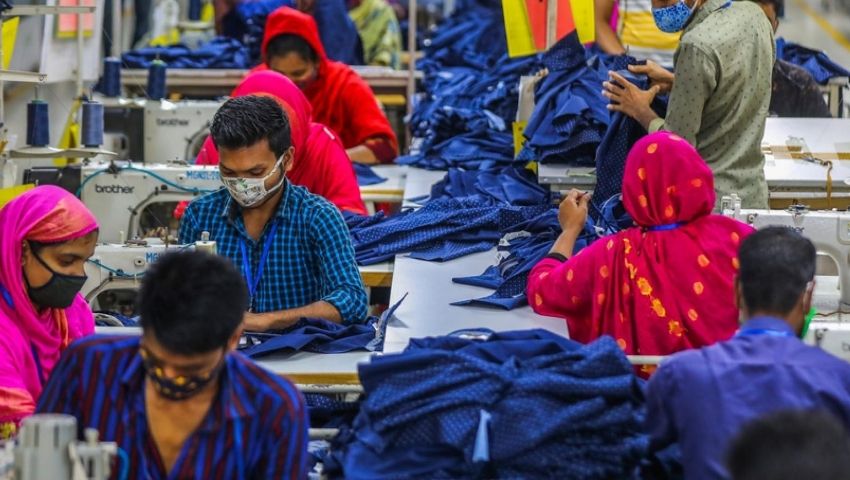 মে মাসে পোশাক রফতানি কমেছে ৮ শতাংশ