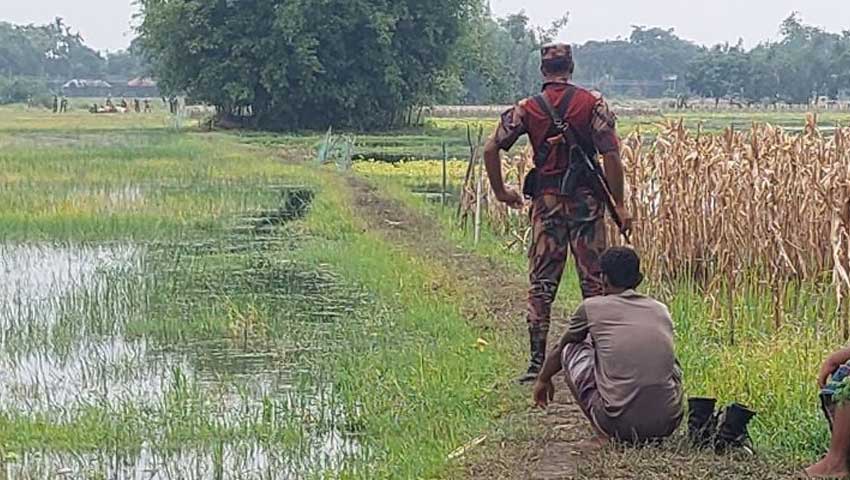 পঞ্চগড় সীমান্তে ১০ জনকে পুশইনের চেষ্টা বিএসএফের, জিরো লাইনে অবস্থান