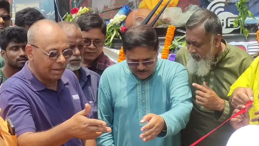 ১৫ বছর পর চালু হলো মাগুরা-নড়াইল সরাসরি বাস সার্ভিস