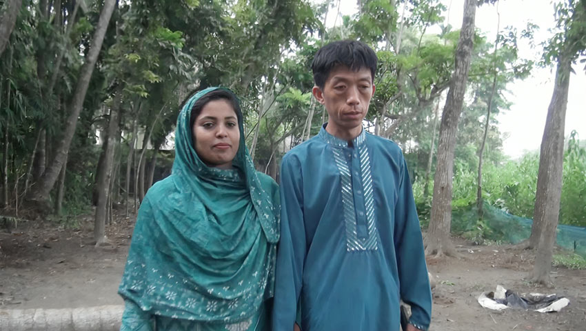 প্রেমের টানে ইসলাম গ্রহণ করে বিয়ে করলেন চীনা যুবক