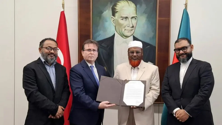 তুর্কি রাষ্ট্রদূতকে বিরোধীদলীয় নেতার শুভেচ্ছা 