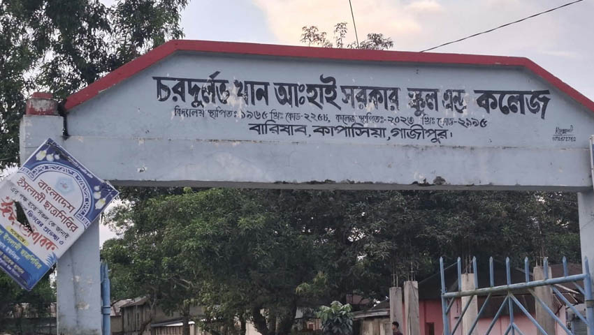 কাপাসিয়ায় ভারপ্রাপ্ত অধ্যক্ষের বিরুদ্ধে আর্থিক অনিয়মের অভিযোগ