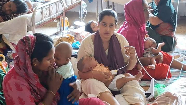 ২৪ ঘণ্টায় হাম উপসর্গে ৪ জনের মৃত্যু  