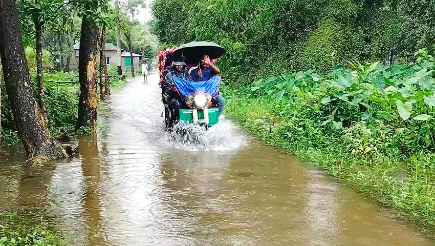 ২৪ ঘণ্টায় দেশের সর্বোচ্চ বৃষ্টিপাত হাতিয়ায়