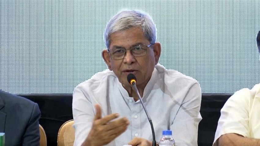 সরকারের চাপ না থাকলেও অনেক সংবাদকর্মী আত্মনিয়ন্ত্রণের পথে হাঁটেন : মির্জা ফখরুল