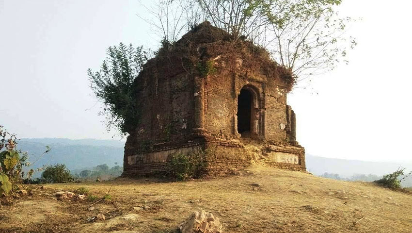 বিজয়নারায়ণ সিংহের সমাধি। ছবি : লেখক সৌজন্যে