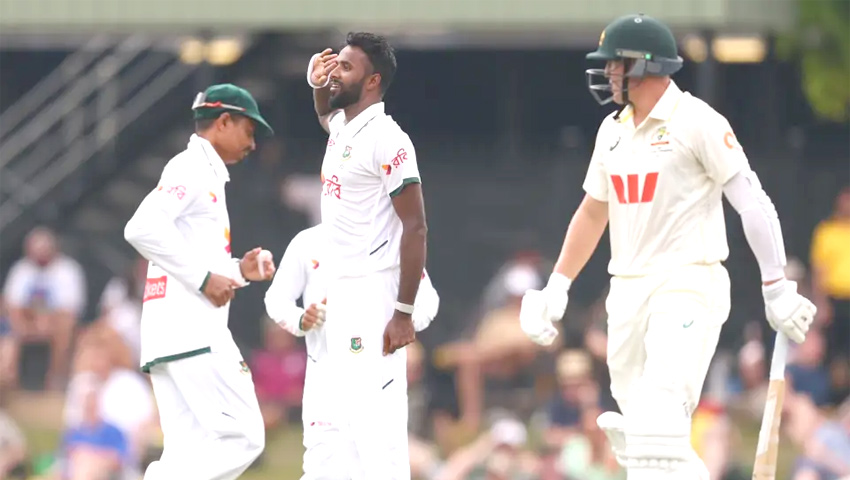 ৮ উইকেট হারিয়ে ১৮২ রানে অস্ট্রেলিয়া, একাই লড়ছেন স্মিথ