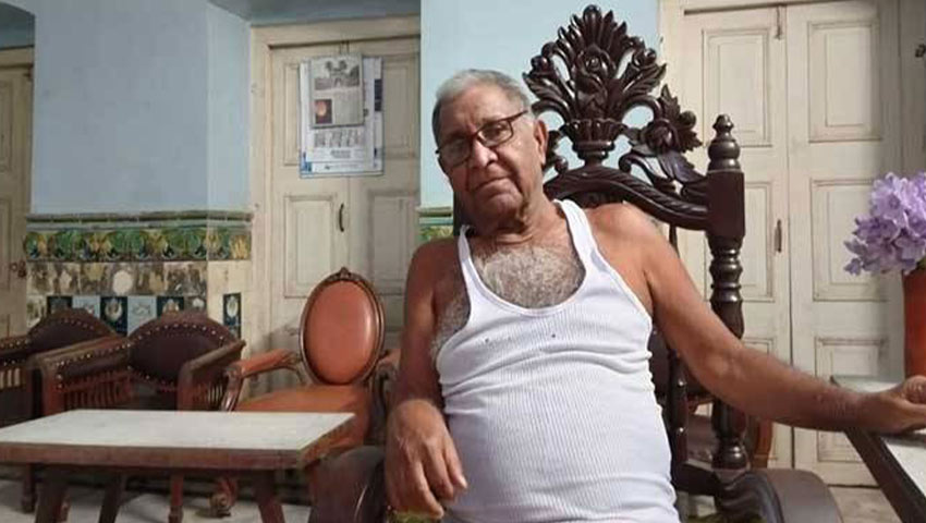 মানবেন্দ্র নাথ চক্রবর্তী। ছবি : সময়ের আলো