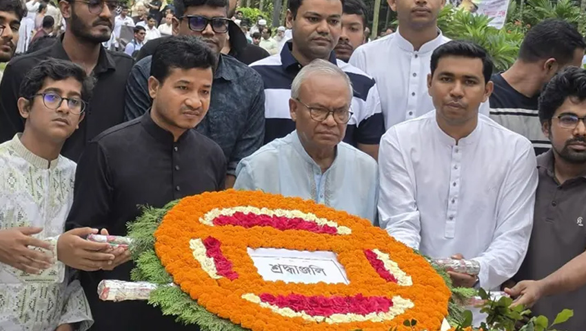 যে কোনো আন্দোলন-সংগ্রামে অনুপ্রেরণা ছিলেন কাজী নজরুল : রিজভী