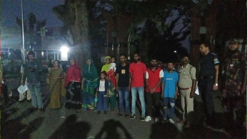 কারাভোগ শেষে ভারত থেকে ফিরল ৯ বাংলাদেশি