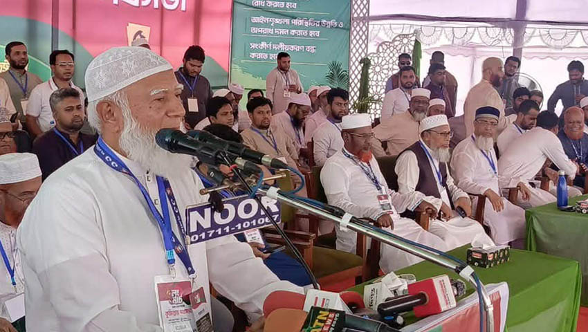 কুমিল্লা বিভাগ নিয়ে ধানাই-পানাই করবেন না : জামায়াত আমির