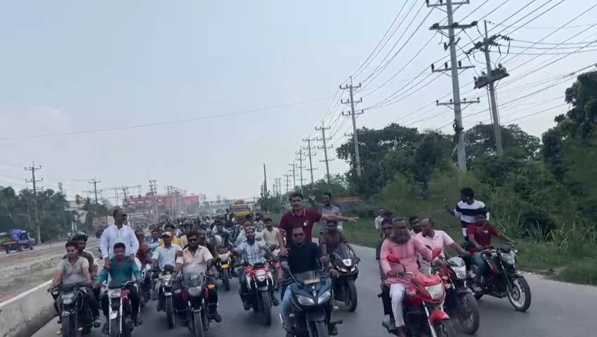 আ. লীগের বিরোধী মিছিল করতে গিয়ে বিএনপির দুই গ্রুপের সংঘর্ষ, আহত ৫