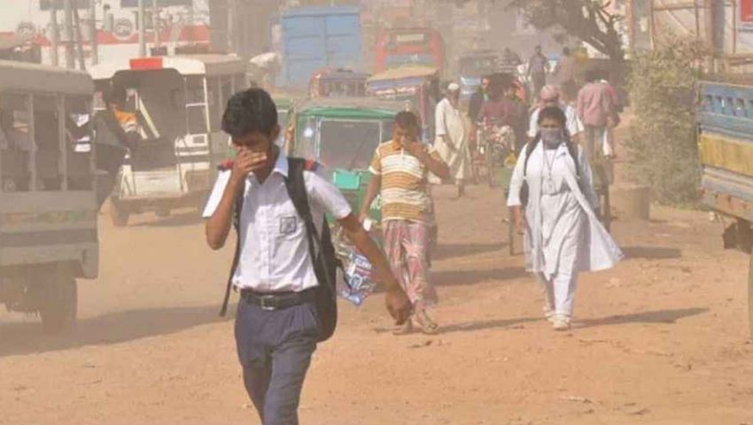আজ বিশ্বের সবচেয়ে দূষিত শহর ঢাকা