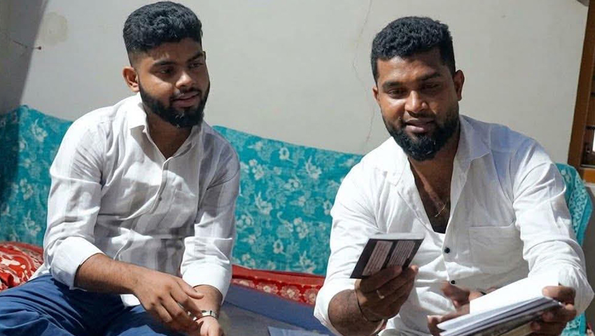 প্রেমের টানে ভাইকে সঙ্গে নিয়ে জয়পুরহাটে ভারতীয় যুবক 