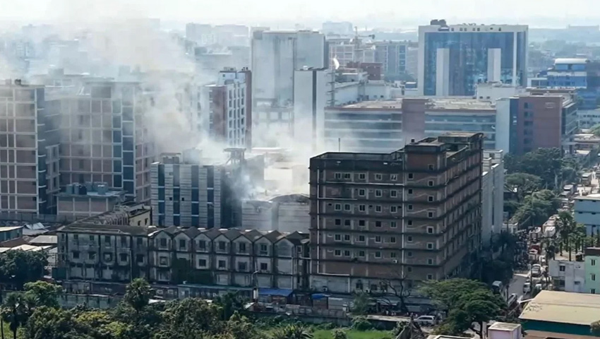 টঙ্গীর কারখানার আগুন নিয়ন্ত্রণে